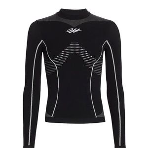Off-White Athleisure Seamless Long-Sleev